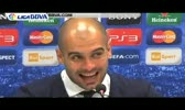 Guardiola se sincera tras el partido ante el AC Milan